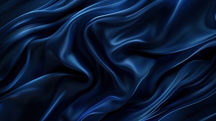 Obraz premium abstract background with blue waves, silk texture