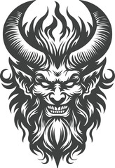 Satan Devil Diablo Beelzebub Dark Art Tattoo