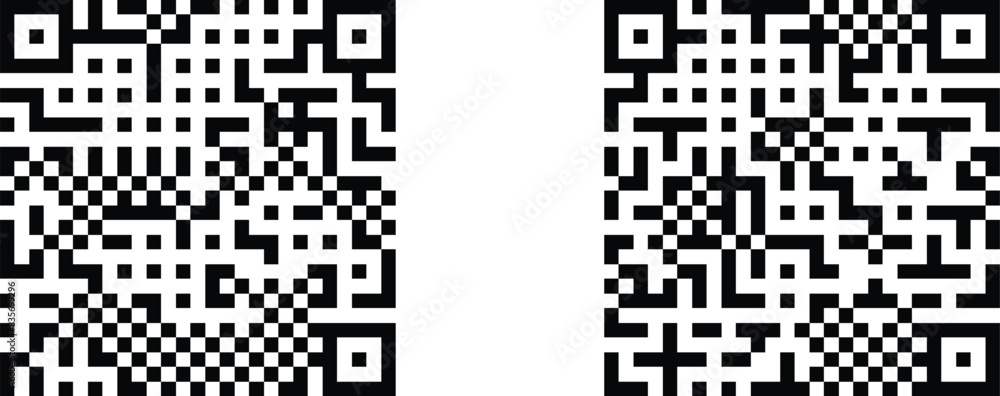 Poster set of barcode vector icon. trendy bar code for web icon. abstract barcode vector icon illustration.