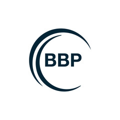 BBP logo. B B P design. White BBP letter. BBP, B B P letter logo design. B B P letter logo design in FIVE, FOUR, THREE, style. letter logo set in one artboard. B B P letter logo vector design.
