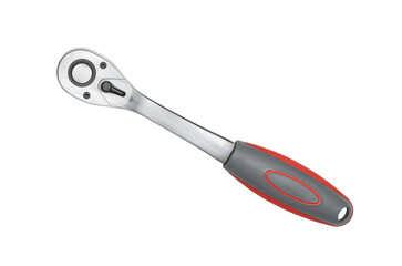 ratchet handle isolated on white background