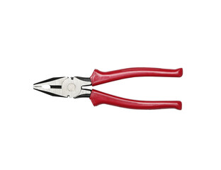 Combination Plier with red hand grip