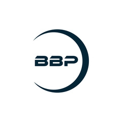 BBP logo. B B P design. White BBP letter. BBP, B B P letter logo design. B B P letter logo design in FIVE, FOUR, THREE, style. letter logo set in one artboard. B B P letter logo vector design.