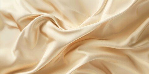 Fototapeta premium Consistent and smooth beige background, offering a neutral and versatile plain backdrop. 