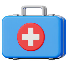 First Aid Kit 3D Icon