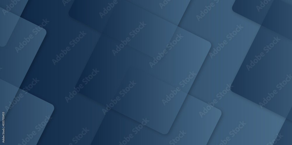 Poster abstract modern blue pattern geometric luxury gradient line background random square shape design. 3