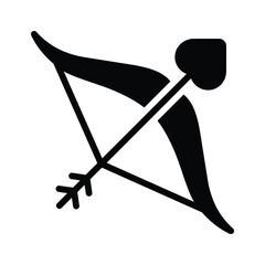 An amazing vector of cupid arrow for premium use