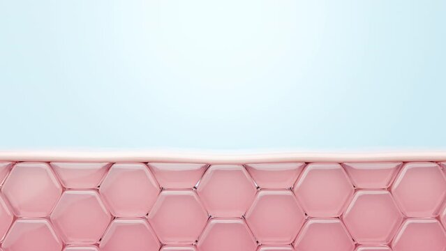 Moisturizer or cream lotion restores moisture to the skin.