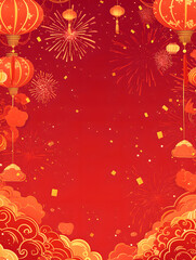 Chinese new year background