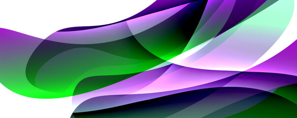 Abstract swirl design geometric concept. Vector Illustration For Wallpaper, Banner, Background, Card, Book Illustration, landing page