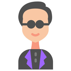 businessman flat icon