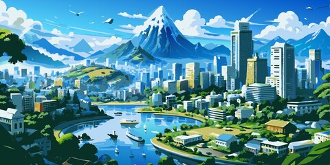 Underwater aquatic scenery wallpaper