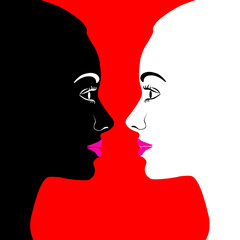 Women in Friendship Profiles on Red