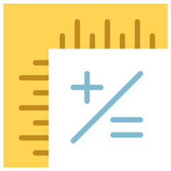Obraz premium rulers flat icon