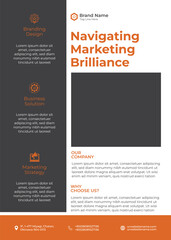 Marketing agency flyer