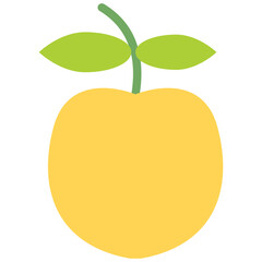 citrus flat icon