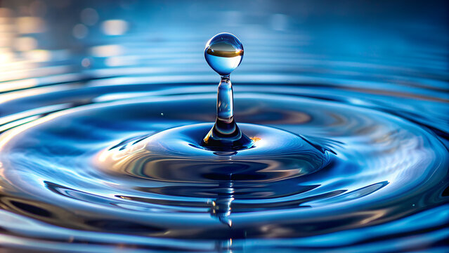 water drop splash