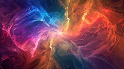 Fractal Color Texture Background Perfect for Creative Projects
