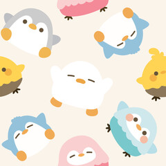 Cute Penguin Pattern