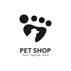 Pet shop logo design