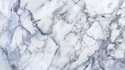 Fototapeta premium Arabescato color marble luxury, with silver streaks, website background 