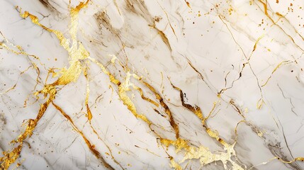 Obraz premium Calcutta Gold color marble luxury, with silver streaks, website background 