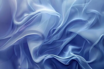 Monochromatic blue background with subtle abstract shapes, evoking a sense of calm