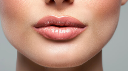 Fototapeta premium Lips and botox 