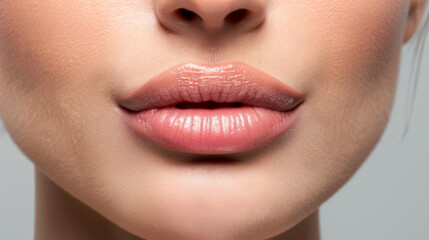 Fototapeta premium Lips and botox 