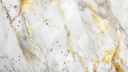 Carrara White color marble luxury, with gold streaks, website background 