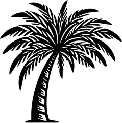 Obraz premium Date Palm Tree icon 1