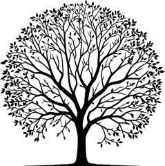 Obraz premium Cottonwood Tree icon 5