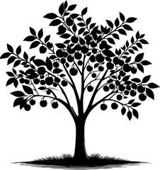 Obraz premium Cherry Tree icon 6