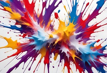 color splashes background