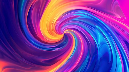 vibrant art background with swirl