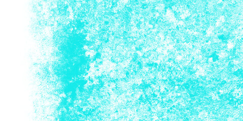 Cyan abstract grunge old concrete wall texture stain isolated overlay decorative vintage background.
