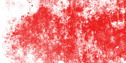 Red abstract grunge old concrete wall texture stain isolated overlay decorative vintage background.