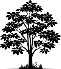 Obraz premium Catalpa Tree icon 4