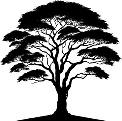 Obraz premium Black Tupelo Tree icon 5