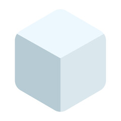 cube icon for illustration