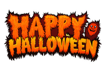 happy Halloween vector illustration
