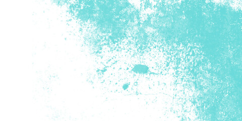 Cyan abstract grunge old concrete wall texture stain isolated overlay decorative vintage background.