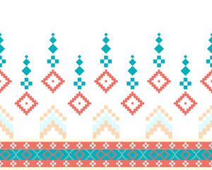 embroidery abstract Traditional geometric ethnic fabric pattern ornate elements with ethnic patterns design for textiles, rugs, clothing, sarong, scarf, batik, wrap, embroidery, print, curtain, carpet