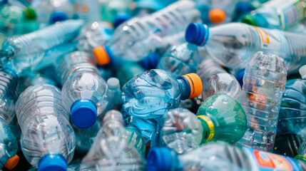 Water bottles made of plastic are harming the ocean. They pollute it.