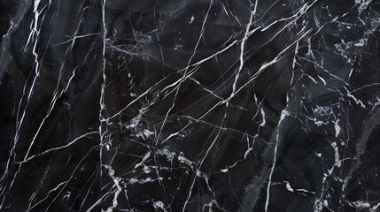 Nero Marquina color marble luxury, with silver streaks, website background 