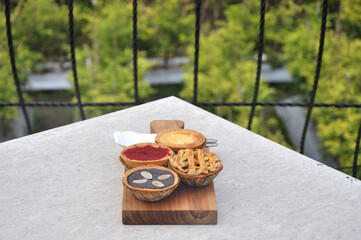 Pies on a Cutting Board 3