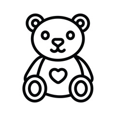 Check this cute vector design of teddy bear, modern and trendy style