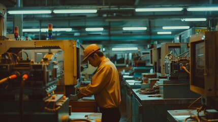 Precision Manufacturing of Electronics with Heavy Machinery