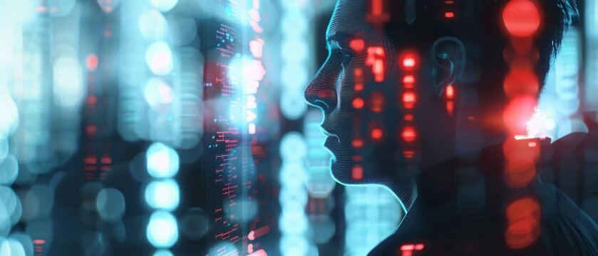 Recession periods are marked by reduced economic activity and increased unemployment rates, close up shot, focus on main subject, with HUD hologram, hitech style, with copy space