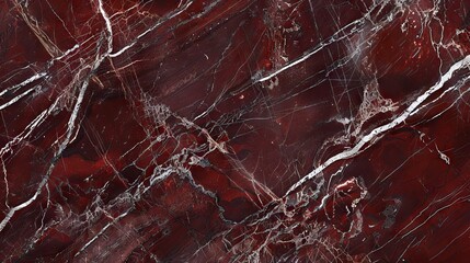 red, Rosso Levanto color marble luxury, with silver streaks, website background